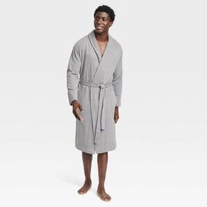 Goodfellow & Co - Men's Knit Robe - Goodfellow & Co Gray S/M Gray